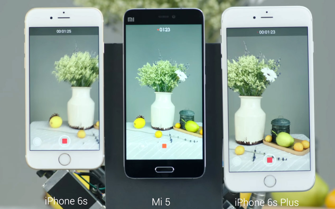 Video: Xiaomi Mi 5 vence al iPhone 6S/6S Plus en estabilización óptica