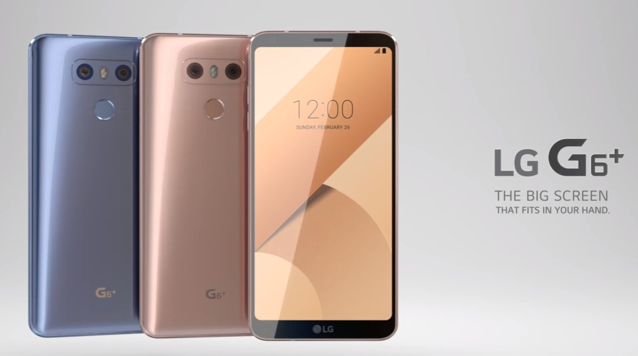 LG lanza video promocional del G6+