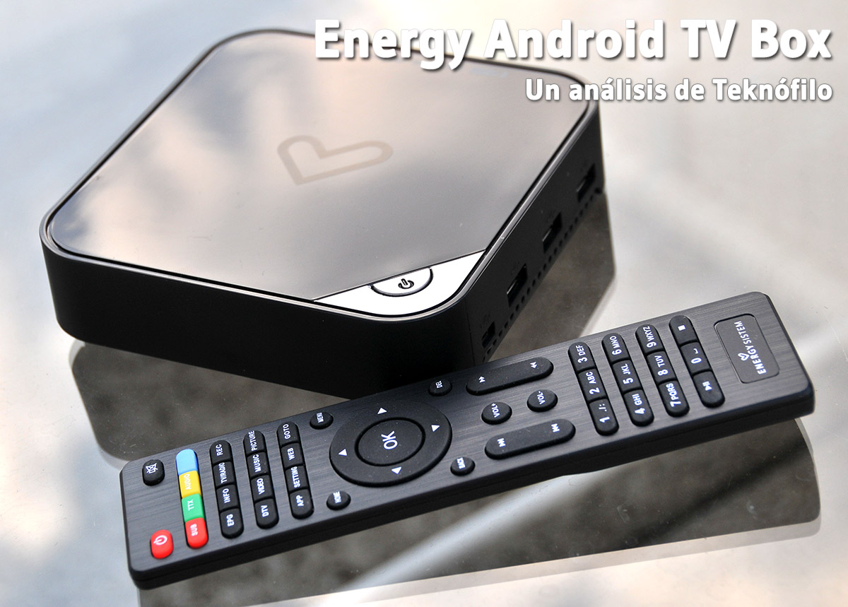 Análisis del Energy Android TV Box, un grabador de TDT-HD basado