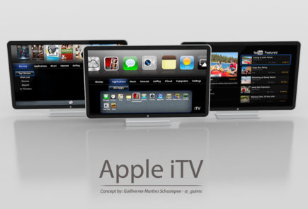 Diseño conceptual de Apple iTV