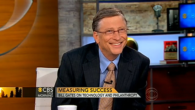 Bill Gates en CBS