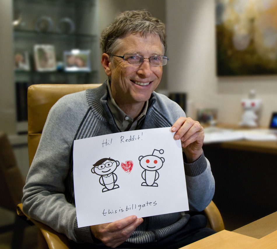 Gates en Reddit