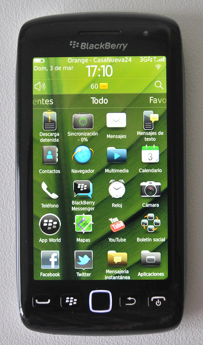 Análisis de BlackBerry Torch 9860 y prueba a fondo Teknófilo