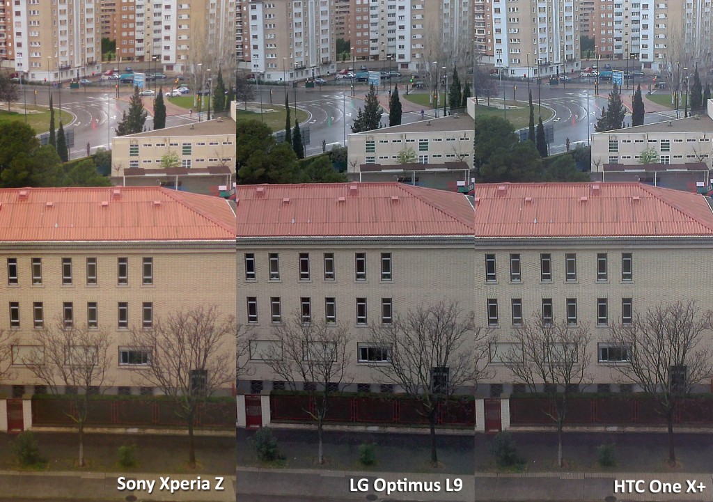 comparativa Sony Xperia Z - HTC One X plus - LG Optimus L9