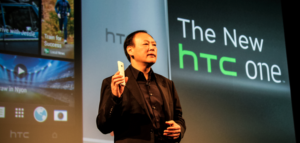 Peter Chou con HTC One