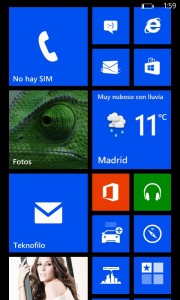 Nokia Lumia 820 - Interfaz de Windows Phone 8