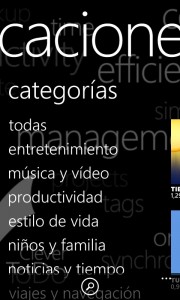 Nokia Lumia 820 - Tienda Apps