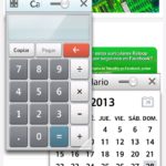 LG Optimus L9 - Qslide app Calculadora y Calendario