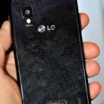 Parte de atrás del LG Optimus G