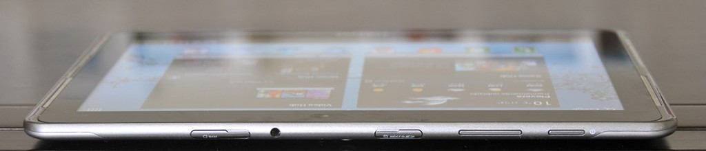 Galaxy Tab 2 10.1 - parte superior