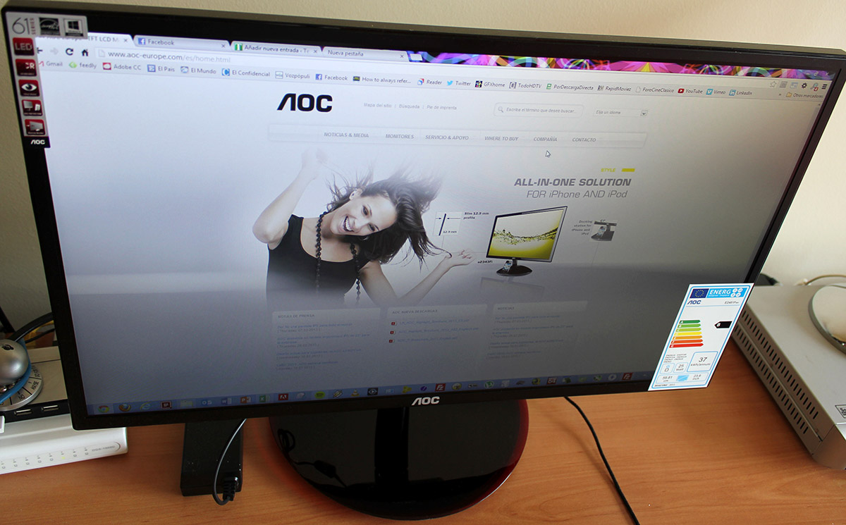 Monitor AOC E2461FWH