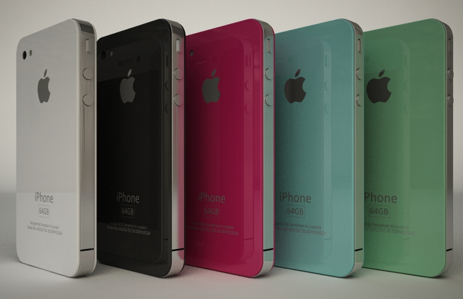 iPhone multi-color