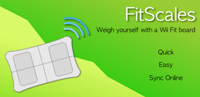 FitScales: Wii Balance Board con Android