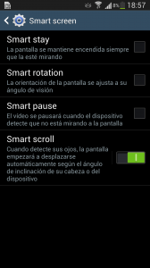 Air Gesture en Galaxy S4