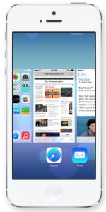 Multitarea en iOS 7