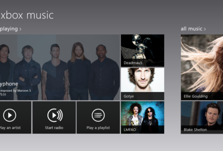 Xbox Music en Windows 8