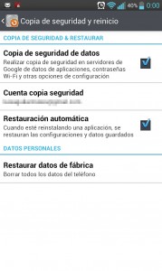 Borrar datos en Android