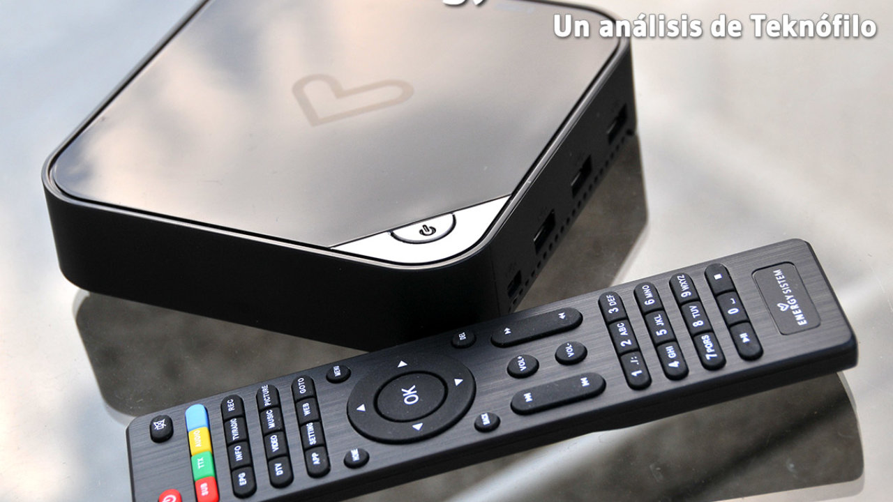 Análisis del Energy Android TV Box, un grabador de TDT-HD basado en Android  con capacidades de Smart TV
