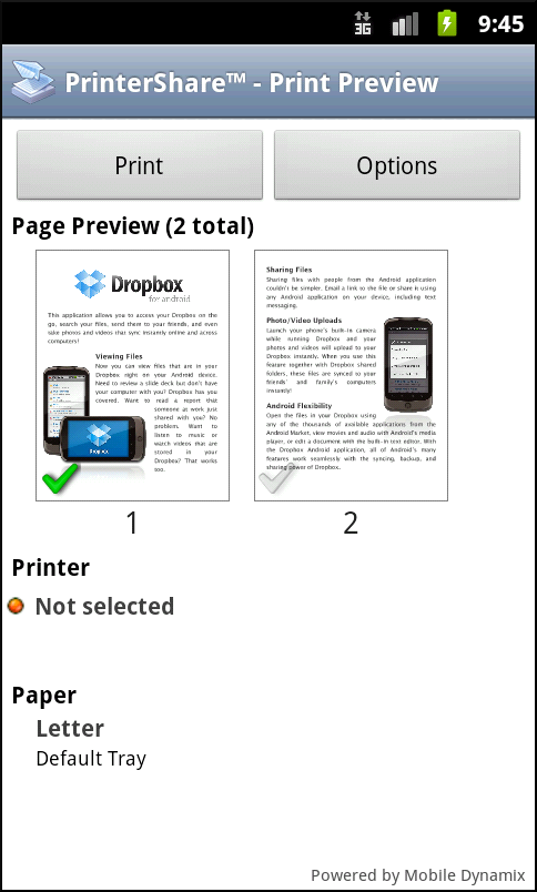 PrinterShare Mobile Print