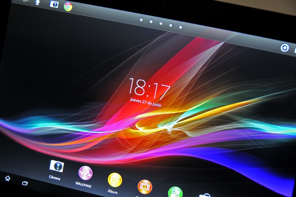 Sony Xperia Z - pantalla