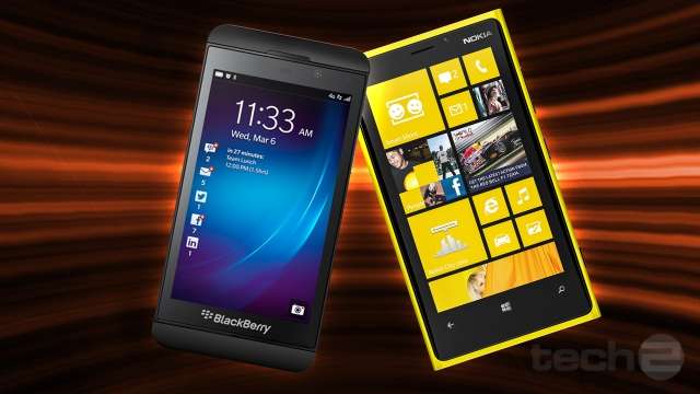 BlackBerry Z10 y Lumia