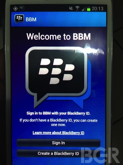 BBM para Android