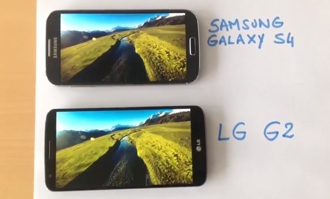 LG G2 vs Samsung Galaxy S4