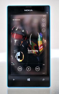 Nokia Lumia 520 musica