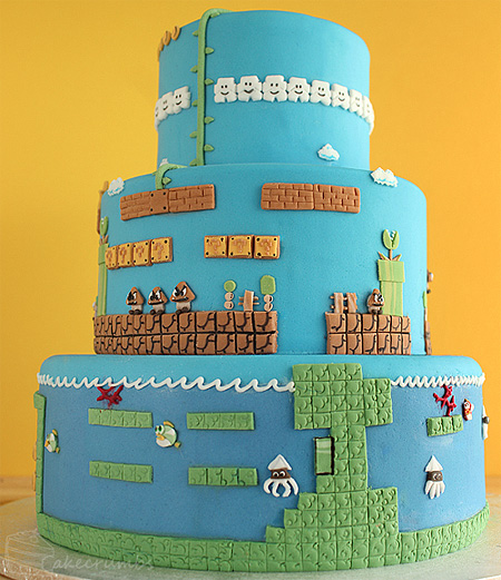 Tarta de Super Mario Bros