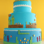 Tarta de Super Mario Bros