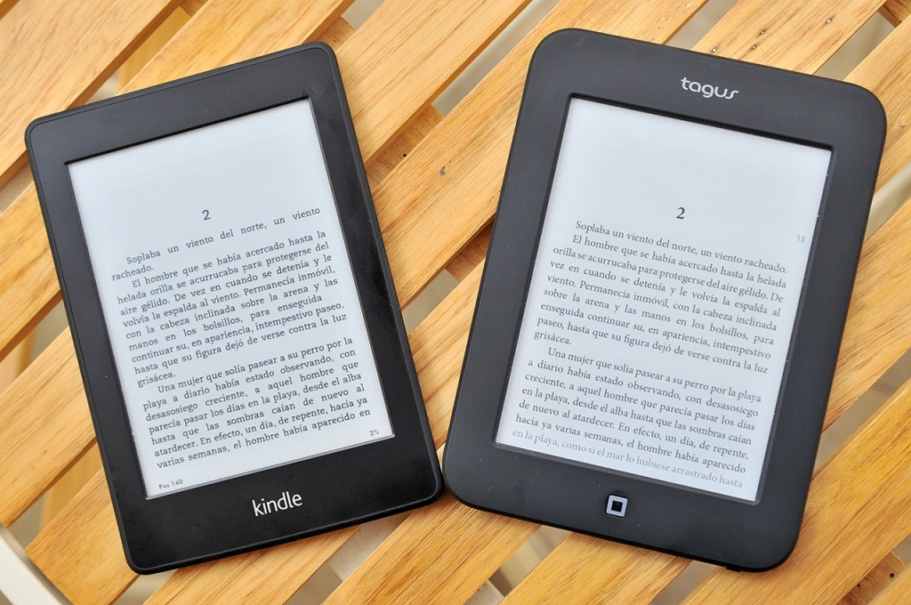 Tagus Lux y Kindle Paperwhite
