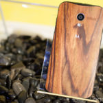 Moto X en madera