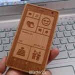 Nokia Lumia 1020 en madera