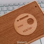 Nokia Lumia 1020 en madera