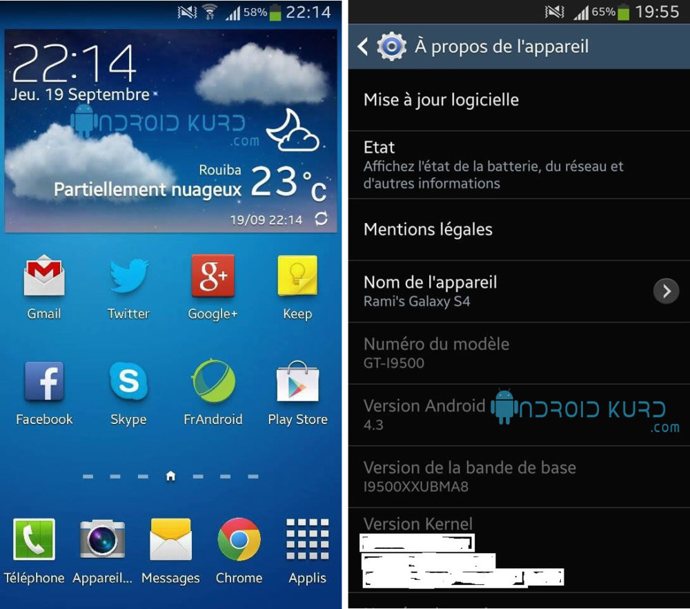 Android 4.3 para Galaxy S4