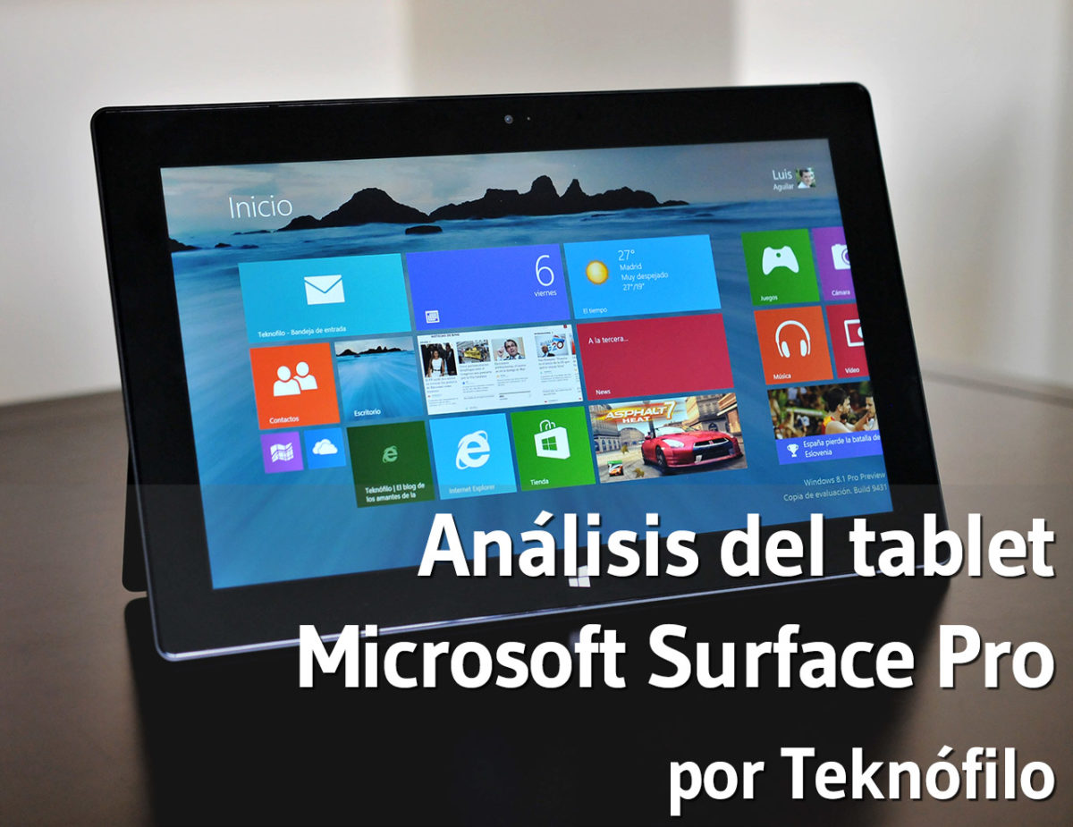 Microsoft Surface Pro - Analisis