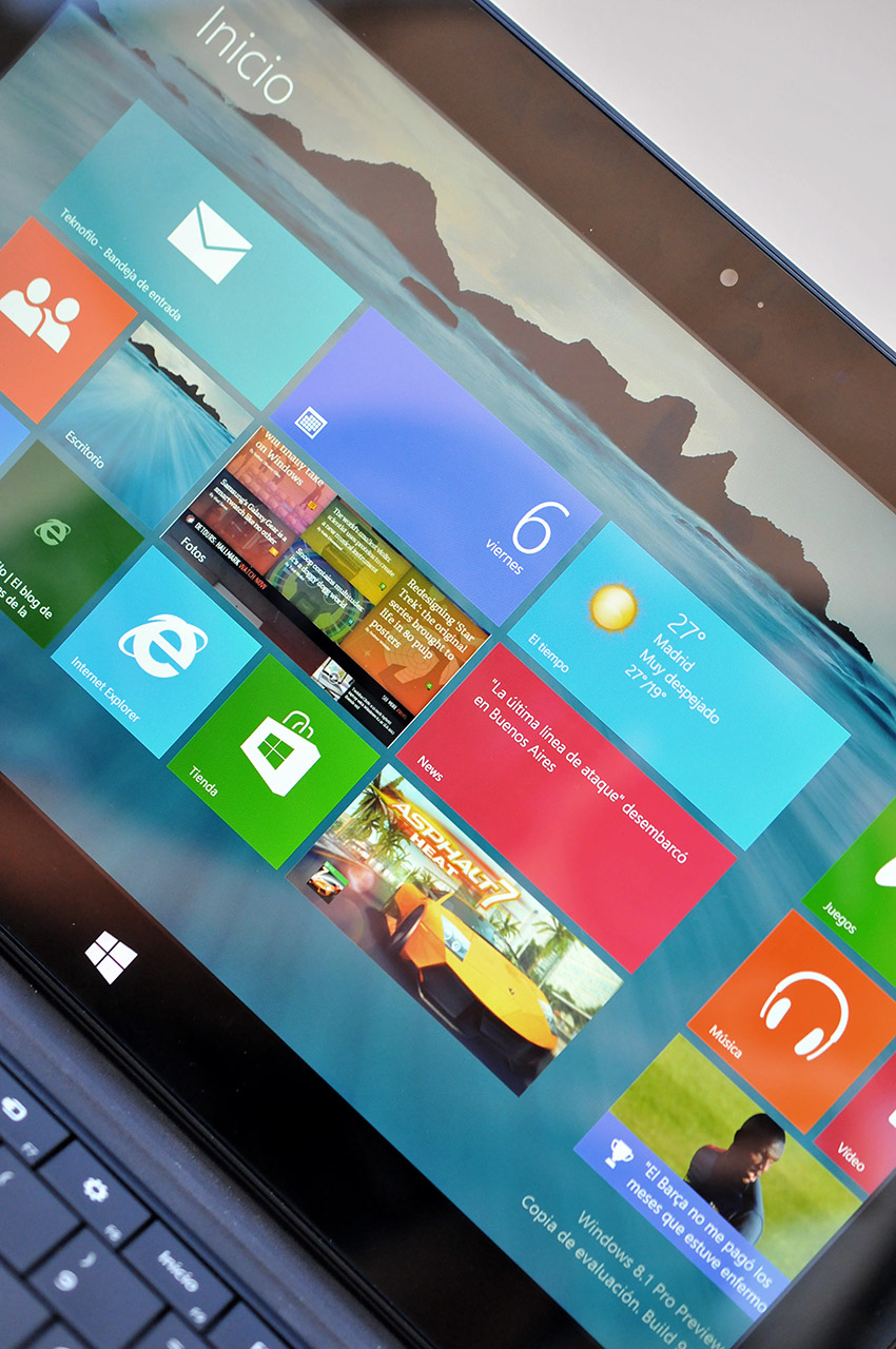 Microsoft Surface Pro - pantalla 3