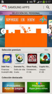 Samsung Apps en Galaxy S4 Mini