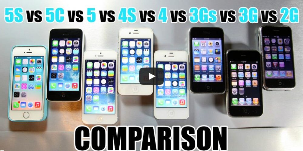 Comparativa velocidad iPhone