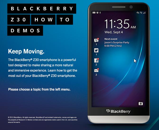 BlackBerry Z30