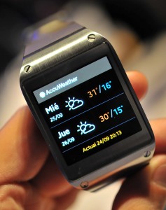 galaxy gear - prevision meteorologica