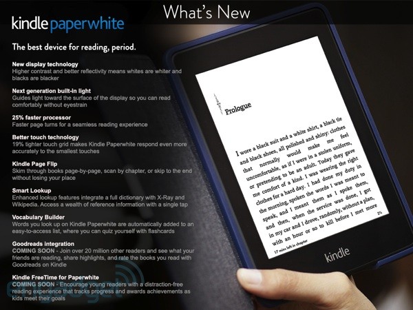 Nuevo Kindle Paperwhite