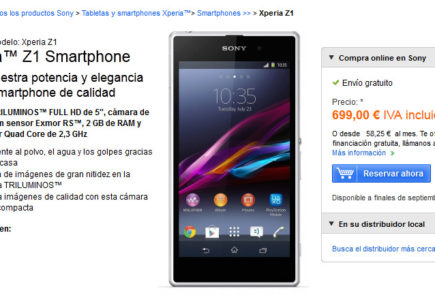 sony xperia z1 comprar
