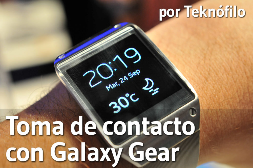 toma contacto galaxy gear