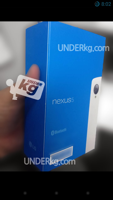 Caja Nexus 5 blanco