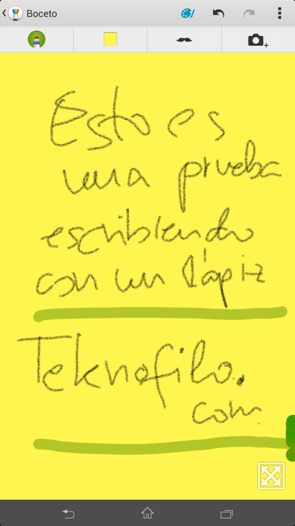 Escritura en pantalla