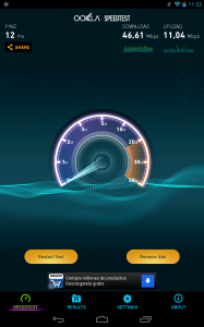 Velocidad WiFi Nexus 7