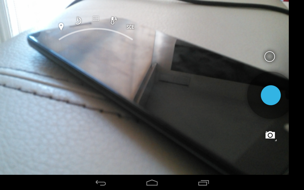 Nexus 7: Cámara de fotos