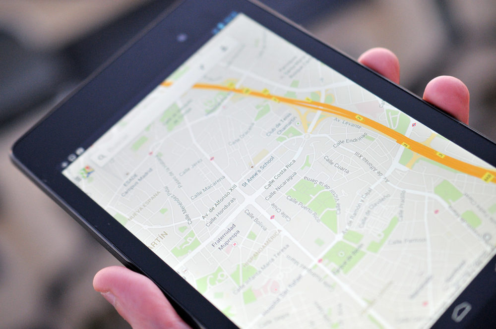 Google Nexus 7 (2013) - Google Maps