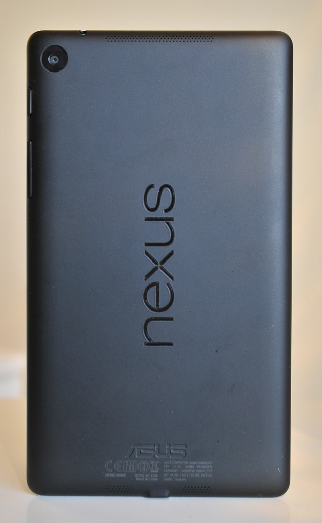 Google Nexus 7 (2013) - atras